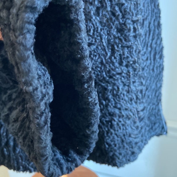 Swakara Lamb & Mink Fur Jacket - Picture 8 of 16